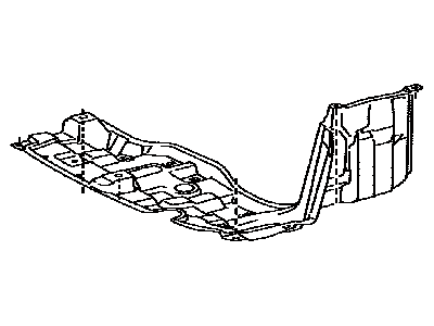 Toyota 51442-52160 Cover,  Engine Under,  LH