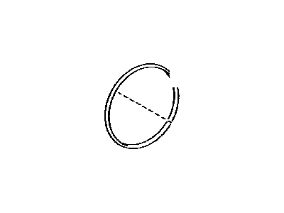 Toyota 35697-52010 Ring,  O (For Front Oil Pump Body)