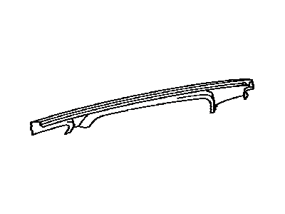 Toyota 61213-52010 Rail, Roof Side, Outer Passenger Side