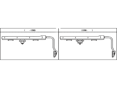 Toyota Yaris Fuel Rail - 23807-21090