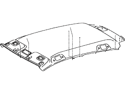 Toyota 63310-0D431-B0 Headlining Assy,  Roof