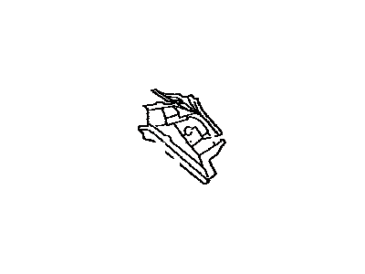 Toyota 61734-12140 Inner Panel