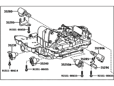 Toyota 35410-52132 Body Assembly, Transmission Valve