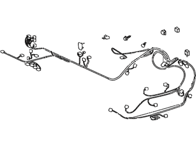 Toyota 82162-07370 Wire,  Floor,  NO.2