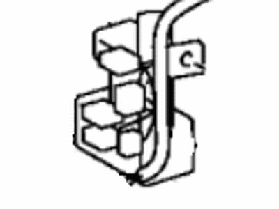 Toyota 82666-07210 Holder,  Connector NO.8