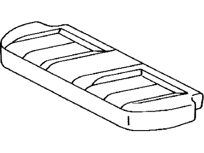 Toyota 71075-AC080-E2 Cover,  Rear Seat Cushion (For Bench Type)
