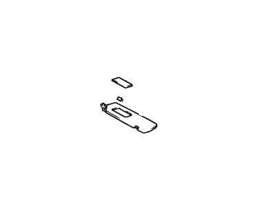 Toyota 74320-AC110-A0 Visor Assy,  LH