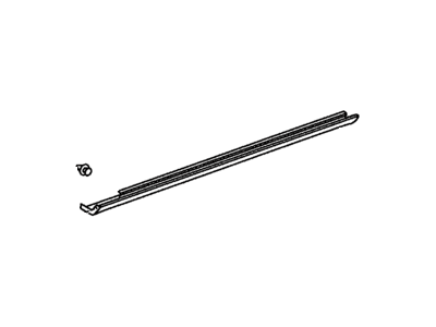 Toyota 75852-AC010-C0 Moulding,  Rocker Panel,  LH