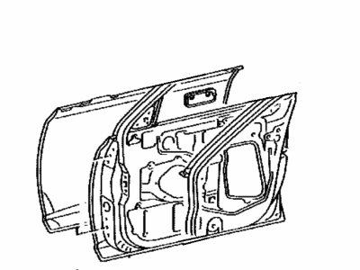 Toyota 67002-AC030 Panel Sub-Assy,  Front Door,  LH