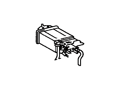 Toyota 77740-06102 Canister Assy,  Charcoal