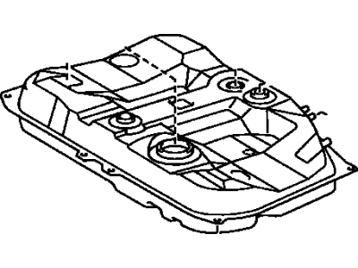Toyota 77001-06060 Tank Assy,  Fuel