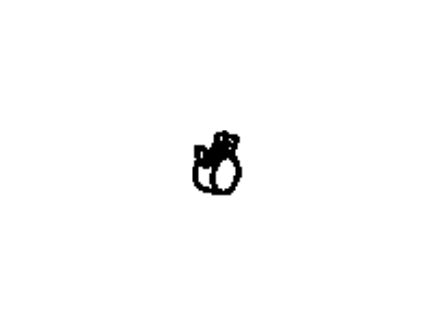 Toyota 90466-A0003 Clip(For Check Valve To Brake Booster Hose)