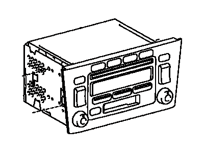 Toyota 86120-AC131 Receiver Assy,  Radio