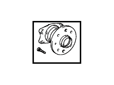 Toyota 42410-07010 Hub & Bearing Assy,  Rear Axle,  RH