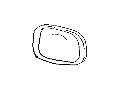 Toyota 87961-41050 Mirror Sub-Assy,  Outer Rear View,  LH