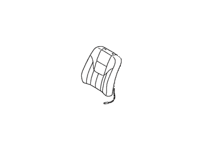 Toyota 71074-AC220-B2 Cover,  Front Seat Back,  LH(For Separate Type)