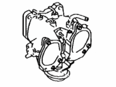 Toyota 17310-0A010 Valve Assy,  Intake Air Control,  NO.1