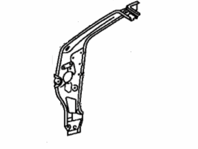 Toyota 61161-AC011 Pillar, Front Body, Upper Inner Passenger Side