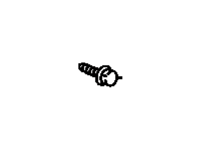 Toyota 90080-15081 Screw, Crossrecess H