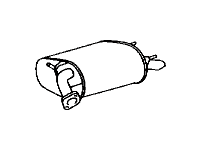 Toyota Avalon Muffler - 17430-0A180