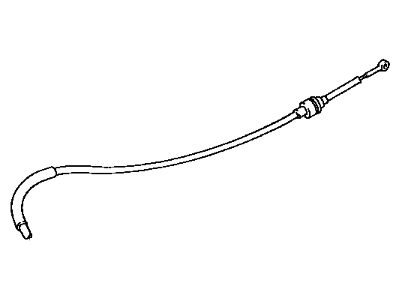 Toyota 33820-07070 Cable Assy,  Transmission Control (For Column Shift)