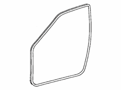 Toyota 62311-12141-B0 Trim,  Front Door Opening,  RH