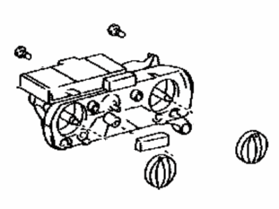 Toyota 55900-02190 Control & Accessory Assembly, Heater
