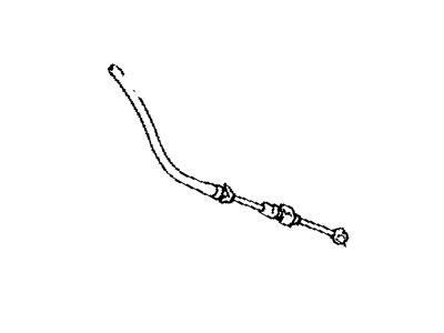 Toyota 33880-12090 Cable Assy,  Parking Lock (For Floor Shift)