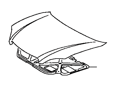 Toyota 53301-1A030 Hood Sub-Assy