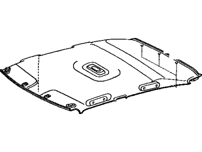 Toyota 63310-02330-B0 Headlining Assembly, Roof