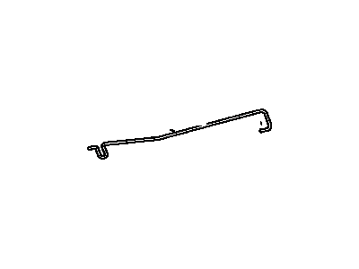 Toyota 64532-12710 Bar, Luggage Door Hinge Torsion, Driver Side
