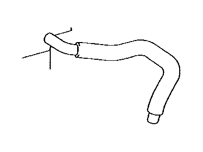 Toyota 12261-22070 Hose,  Ventilation