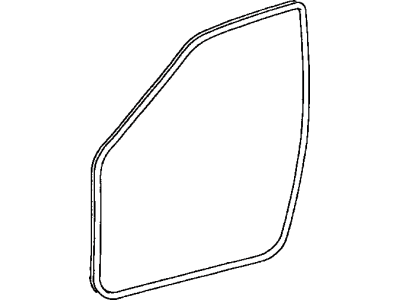 Toyota 62312-12141-B0 Trim,  Front Door Opening,  LH