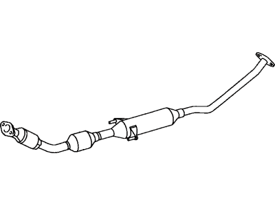 Toyota Catalytic Converter - 17410-22500