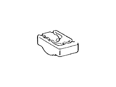 Toyota 64777-12040 Cushion,  Spare Wheel