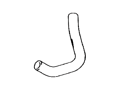 Toyota 16572-22070 Hose,  Radiator,  Outlet