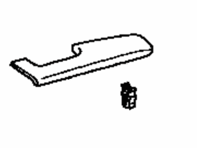 Toyota 74210-12250-B0 Armrest Assy,  Front,  RH