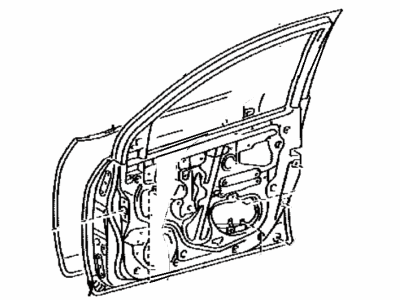 Toyota 67002-1A660 Panel Sub-Assy,  Front Door,  LH