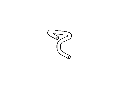 Toyota 23829-0D030 Hose,  Fuel Vapor Feed