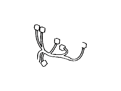 Toyota 82151-12A00 Wire, Front Door, Passenger Side