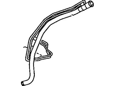 Toyota 77201-12670 Pipe Sub-Assy,  Fuel Tank Inlet