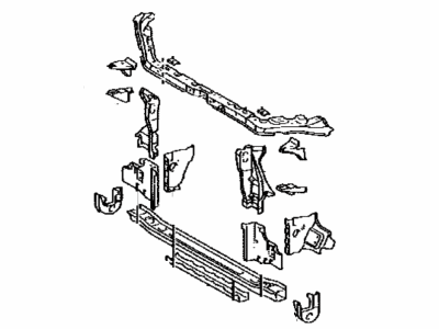Toyota 53201-1A310 Support Sub-Assy,  Radiator