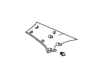 Toyota 62471-02151-B0 Garnish,  Roof Side,  Inner RH