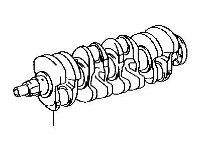 Toyota 13401-22010 Crankshaft