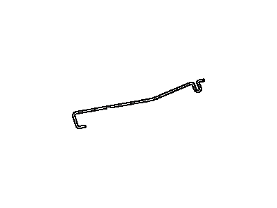 Toyota 64531-12710 Bar, Luggage Door Hinge Torsion, Passenger Side