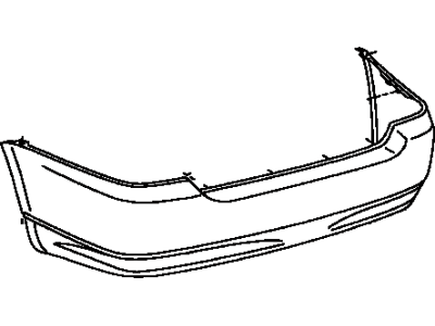 Toyota 52159-1A926 Cover,  Rear Bumper
