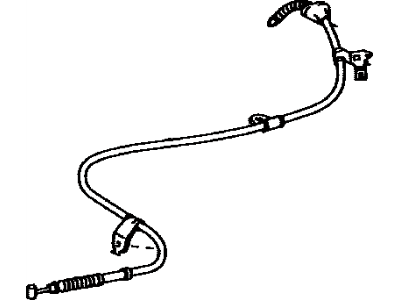 Toyota Corolla Parking Brake Cable - 46420-12580