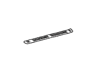 Toyota 67911-02040 Plate,  Front Door Scuff,  Outside,  RH
