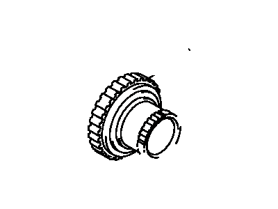 Toyota 34204-12040 Drum Sub-Assembly, Underdrive Clutch