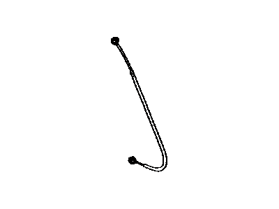 Toyota 55909-12320 Cable Sub-Assy,  Airmix Damper Control